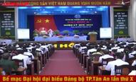 Đại hội Đại biểu Đảng bộ TP. Tân An lần thứ X thành công tốt đẹp