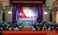 Bế mạc Đại hội đại biểu Đảng bộ huyện Bến Lức lần thứ XI, nhiệm kỳ 2015-2020