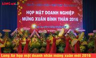 Long An họp mặt doanh nhân mừng xuân mới 2016