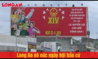 Long An nô nức ngày hội bầu cử