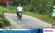 Nhà vượt lũ ở Long An bị bỏ hoang