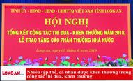 Nhiều tập thể, cá nhân được khen thưởng trong công tác thi đua, khen thưởng