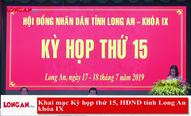 Khai mạc Kỳ họp thứ 15, HĐND tỉnh Long An khóa IX