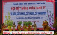 Long An: Họp mặt cán bộ chủ chốt cấp xã mừng Xuân Canh Tý 2020