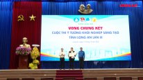 Tổng kết trao giải cuộc thi Ý tưởng khởi nghiệp sáng tạo tỉnh Long An lần III