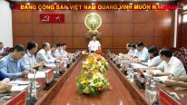 Thường trực Tỉnh ủy giao ban với các cơ quan khối Đảng, MTTQ và các tổ chức chính trị - xã hội quí IV/2023