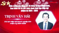 Ông Trịnh Văn Hải đắc cử Chủ tịch Hiệp hội Doanh nghiệp tỉnh Long An nhiệm kỳ 2024-2029