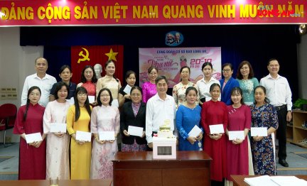 Công đoàn cơ sở Báo Long An họp mặt nhân Ngày Phụ nữ Việt Nam 20/10