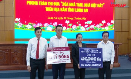 Phát động phong trào thi đua 'Xóa nhà tạm, nhà dột nát'