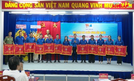 Tuổi trẻ Long An được Trung ương Đoàn đánh giá cao trên cả 3 lĩnh vực Đoàn, Hội, Đội