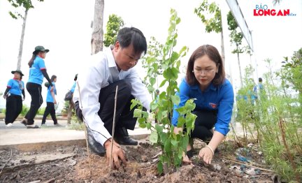 Tuổi trẻ Long An thực hiện các công trình chào mừng đại hội đảng bộ các cấp