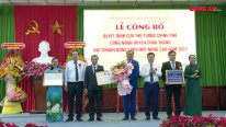 Châu Thành đạt chuẩn huyện nông thôn mới nâng cao năm 2023