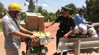 Đồn Biên phòng Sông Trăng tích cực phòng, chống buôn lậu