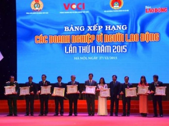 Vinh danh doanh nghiệp chăm lo tốt cho đời sống của người lao động