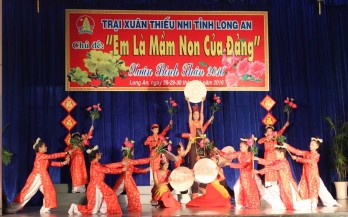 Hội trại Xuân thiếu nhi tỉnh Long An năm 2016