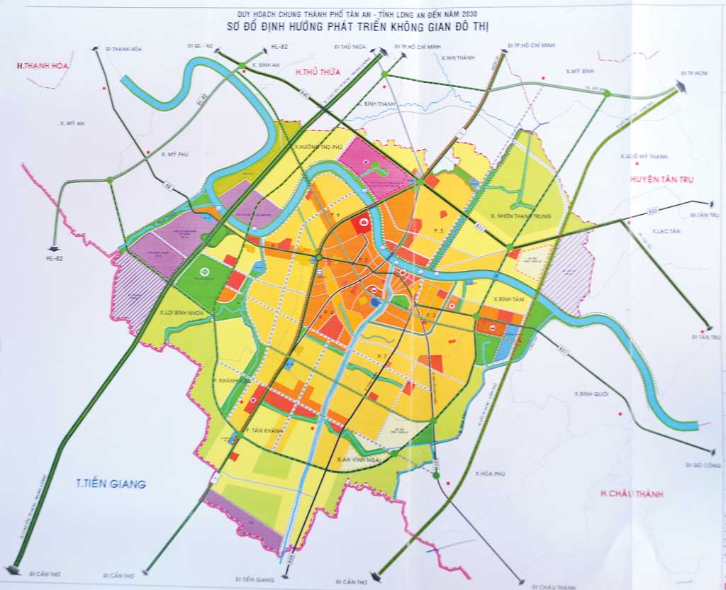 Tiến độ quy hoạch sử dụng đất phường Tân An đang diễn ra thành công trong năm