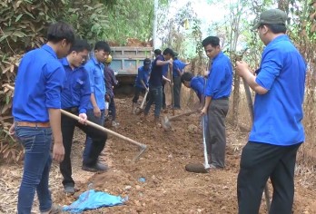 Huyện đoàn Đức Hòa: Ra quân Tháng thanh niên