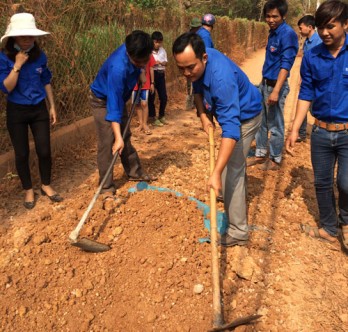 Đức Hòa: Nhiều việc làm ý nghĩa trong Tháng Thanh niên