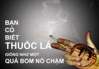 “NICOTINE” Bố ơi! Hãy xa rời nàng ấy

(Hưởng ứng Ngày thế giới không thuốc lá)