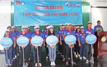 Long An ra quân tiếp sức mùa thi năm 2016