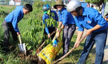 Đoàn cơ sở Sở Tài nguyên và Môi trường ra quân “Ngày chủ nhật xanh”