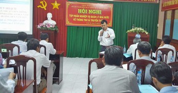 Long An: Tập huấn nghiệp vụ về thông tin và truyền thông