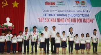 Tiếp sức nhà nông cho con đến trường