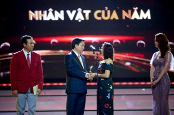 VTV Awards trao giải Nhân vật của năm cho Trần Lập