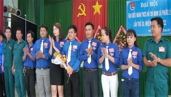 Đoàn xã Phước Lý tổ chức Đại hội điểm, nhiệm kỳ 2017-2022