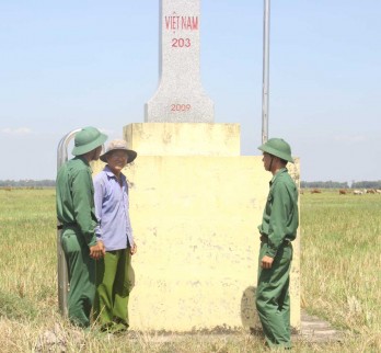 Quân - dân thực hiện tốt công tác bảo vệ đường biên, cột mốc