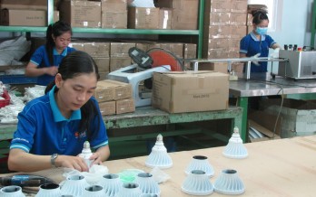 Quí I: Chỉ số phát triển công nghiệp tăng trên 13%