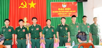 Chi đoàn Đồn Biên phòng Long Khốt: Phấn đấu 70% đoàn viên đạt loại xuất sắc hằng năm