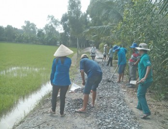 Tuổi trẻ Mỹ Thạnh: Phát huy vai trò xung kích, góp phần bảo đảm an sinh xã hội