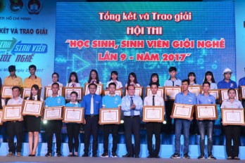 ​Vinh danh học sinh, sinh viên giỏi nghề năm 2017