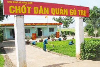 Chốt dân quân Gò Tre: Điểm tựa nơi tuyến đầu biên giới