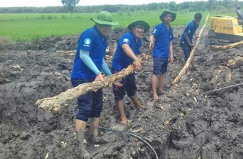 Ngọn lửa nhiệt huyết tình nguyện của thanh niên trên mặt trận Tân Thạnh