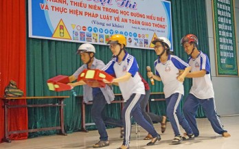 Xây dựng văn hóa giao thông trong thanh, thiếu niên