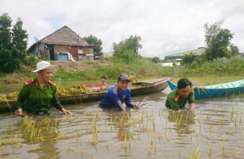 Hội thi ảnh  “Nét đẹp người Công an nhân dân” - Chi đoàn Công an huyện Vĩnh Hưng đoạt giải nhất