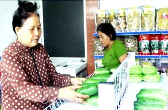 TP.Tân An: Khai trương cửa hàng thực phẩm sạch