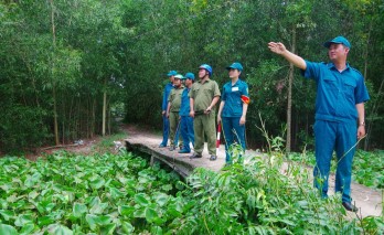 Dân quân Mỹ Quý Tây: Vượt khó bảo vệ an toàn địa bàn biên giới