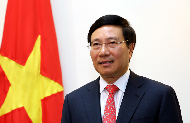 Deputy PM, FM Pham Binh Minh. Photo: VGP