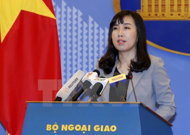 Foreign Ministry’s Spokesperson Le Thi Thu Hang (Source: VNA)