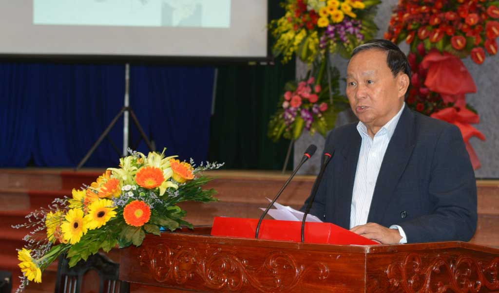 Chairman of the Vietnam Architects' Association Nguyen Tan Van