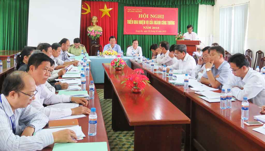 Department of Industry and Trade of Long AN province announces its tasks in 2018