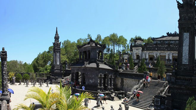 The Tomb of Khai Dinh, part of the Complex of Hue Monuments (Photo: VNA)