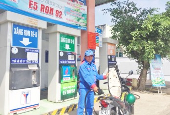 Xăng E5 RON 92 thay thế xăng RON 92