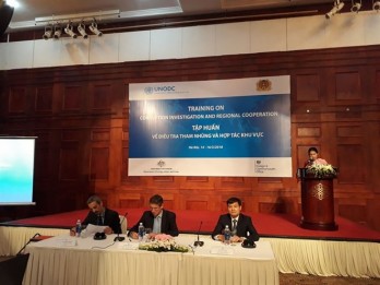 Training course on corruption, regional cooperation launched