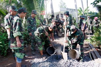 Tuổi trẻ lực lượng vũ trang: Xung kích sáng tạo, nhiệt huyết