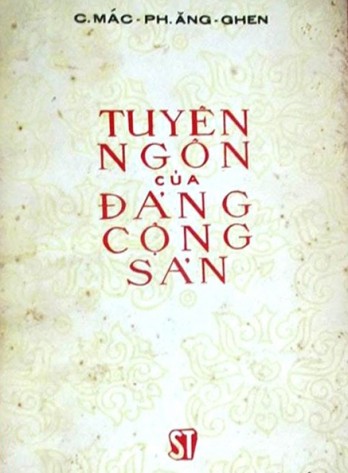 Bộ tác phẩm “Tuyên ngôn của Đảng Cộng sản” dưới dạng sách bỏ túi