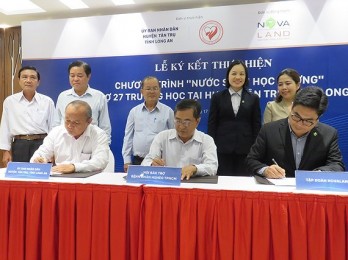 $263,285 spent on fresh water in schools in Mekong delta